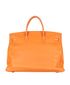 Birkin 40 in Orange Togo, back view